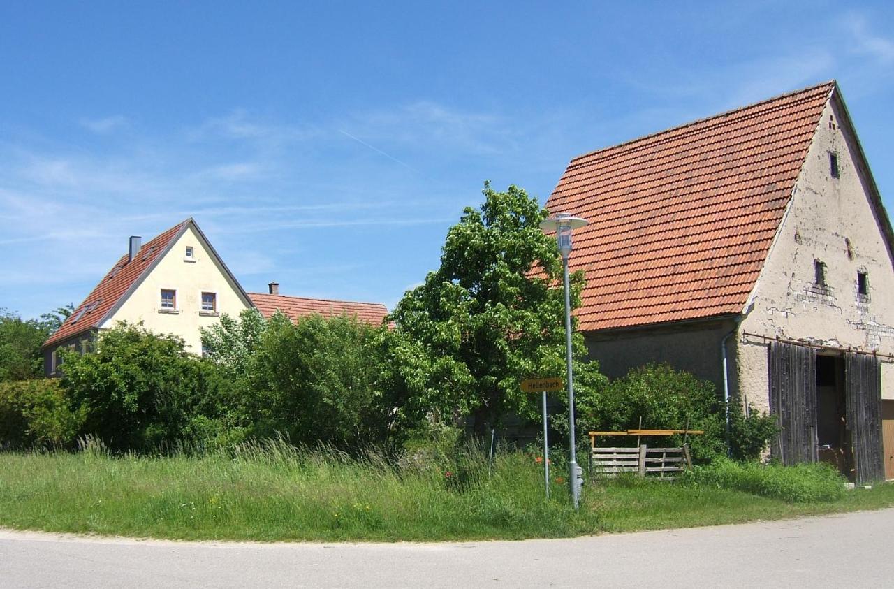 Ferienwohnung mit Charme und Blick auf Dinkelsbühl Exterior foto