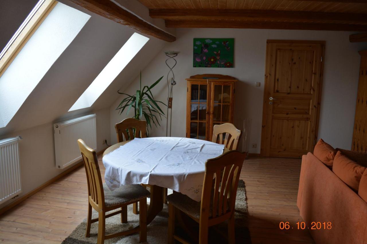 Ferienwohnung mit Charme und Blick auf Dinkelsbühl Exterior foto