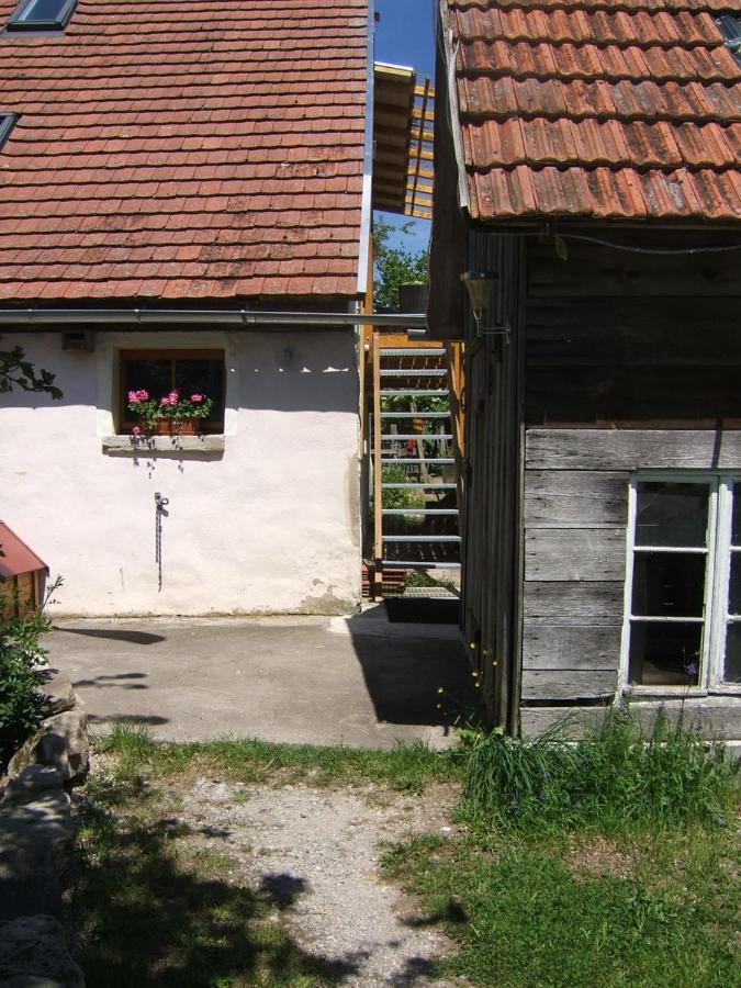 Ferienwohnung mit Charme und Blick auf Dinkelsbühl Exterior foto