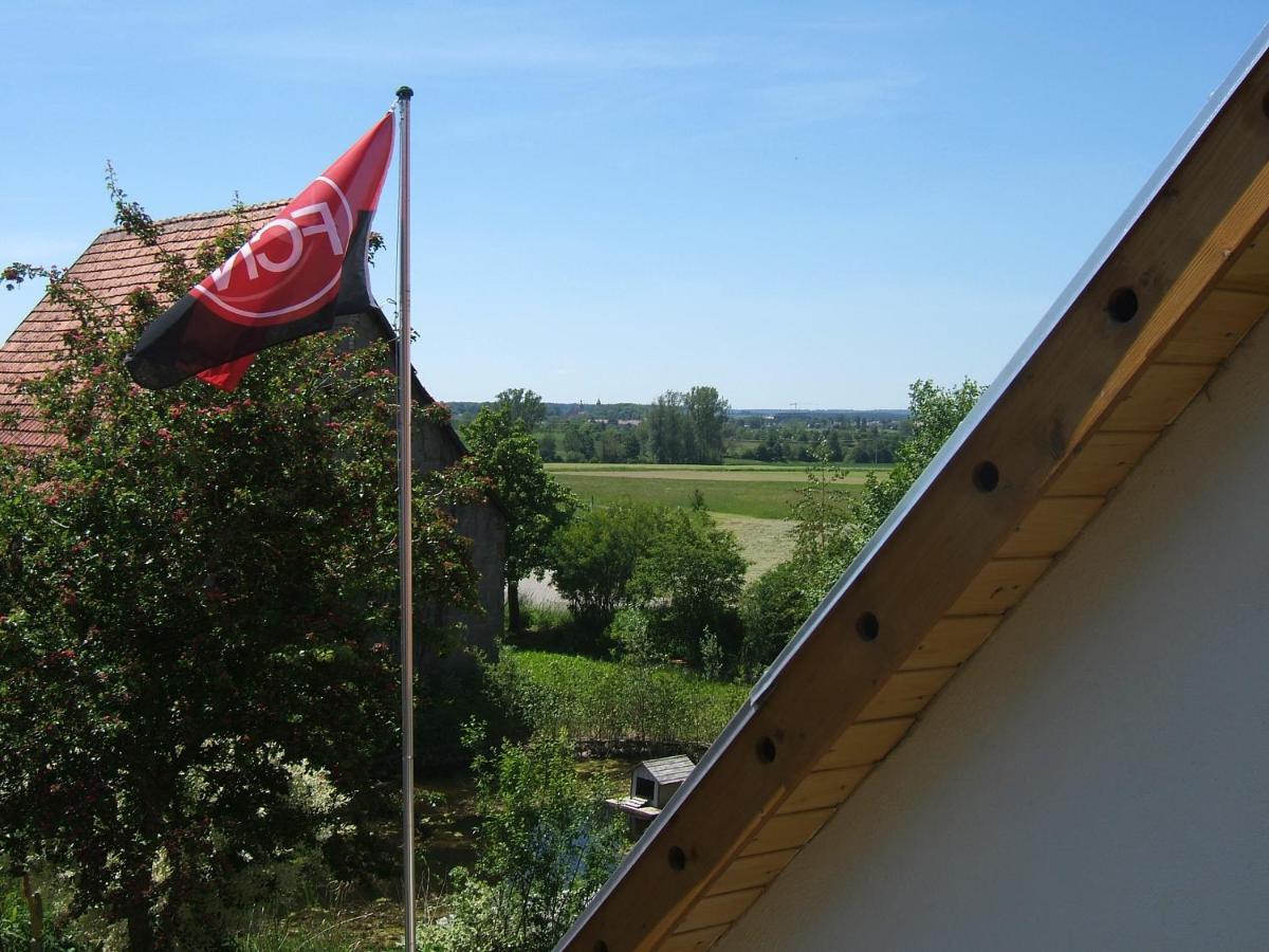Ferienwohnung mit Charme und Blick auf Dinkelsbühl Exterior foto